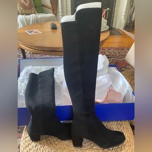 New Stuart Weizmann 5050 City Block Boot in Black